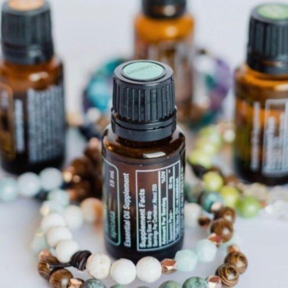 Aromatherapy Lava Stone Handmade Beaded Bracelet - Picture 2 of 6